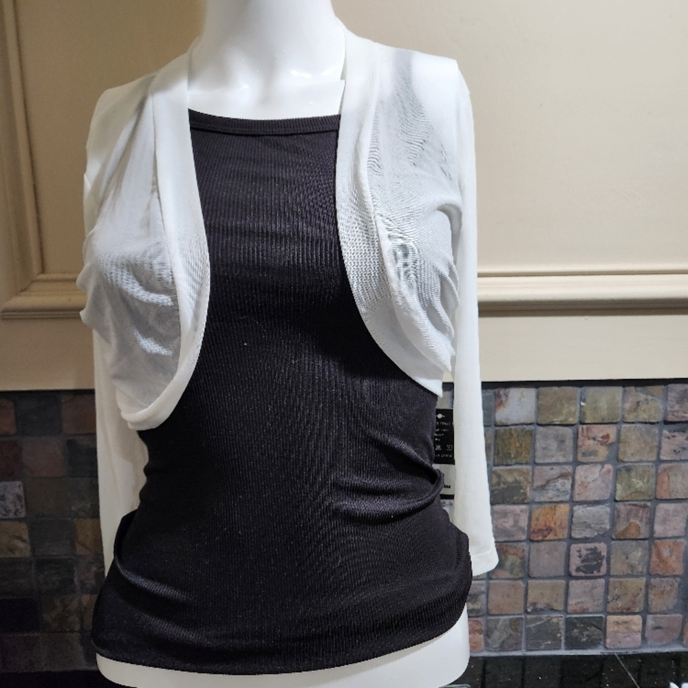 NEW see through White Shrug
